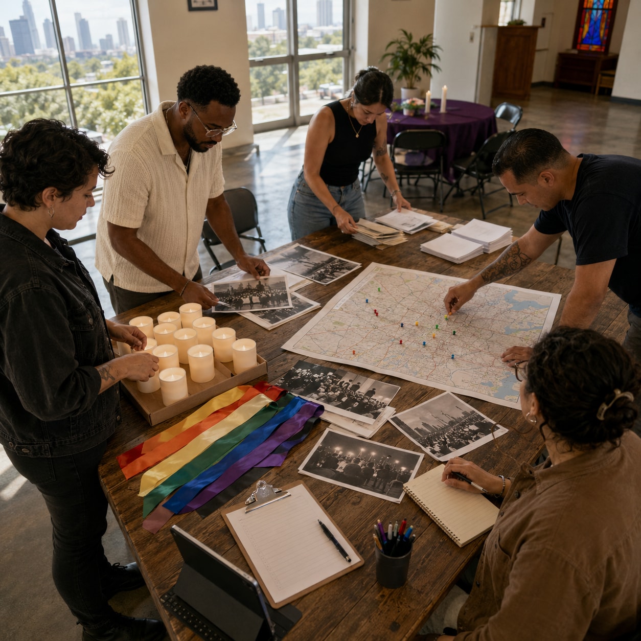 Houston Vigil for LGBTQ+ Safety: Historical Context and Evidence Gaps