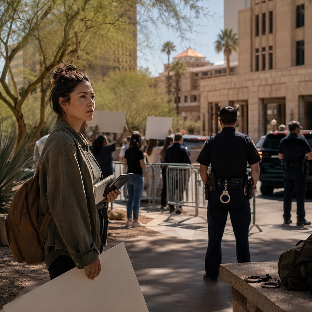 Reflections on Protest and Arrest in Arizona: Evidence, Uncertainty, and Legal Risk