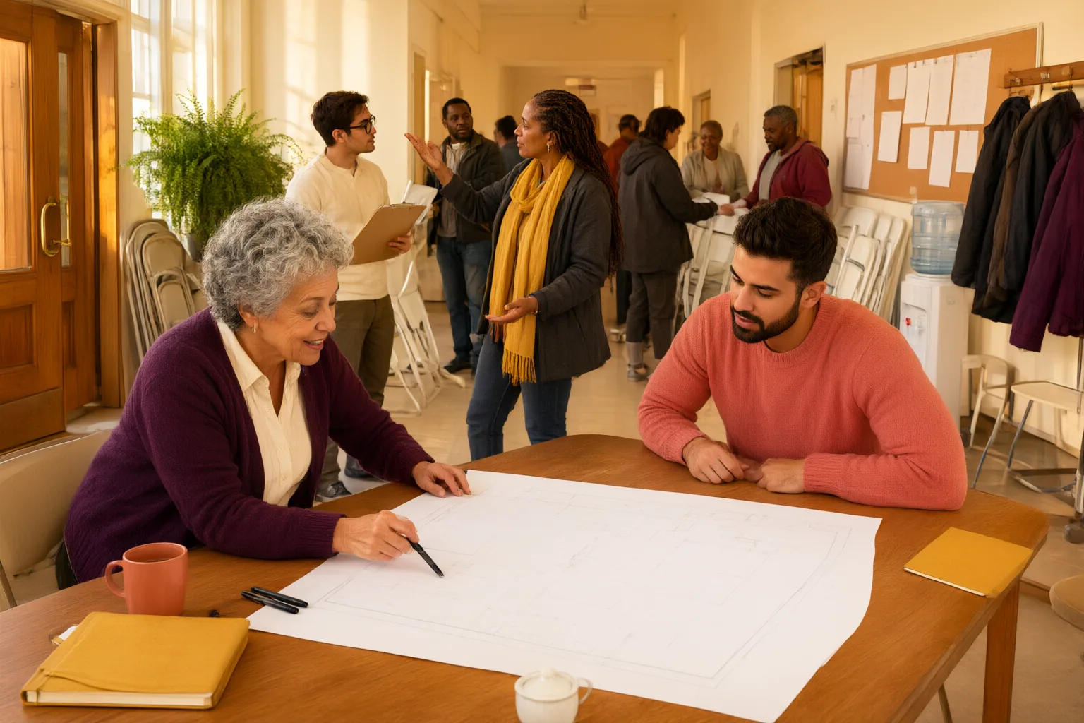 Editorial scene showing practical next steps for How Faith Communities Can Prepare for Peaceful Demonstrations Near Their Facilities