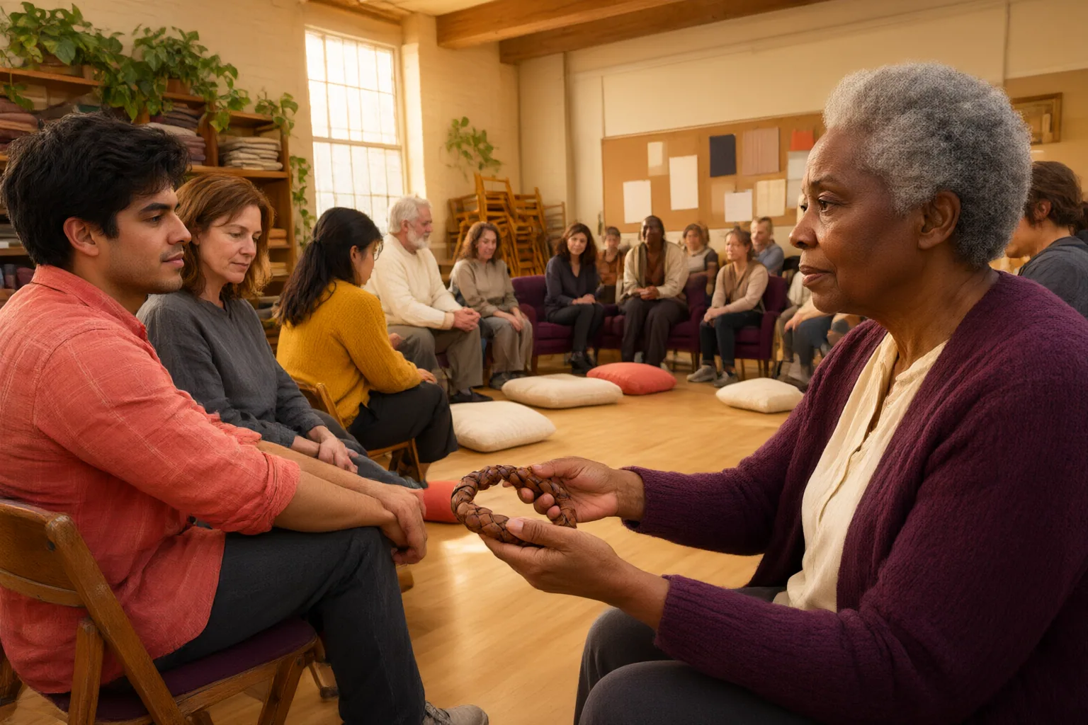 Editorial scene showing practical next steps for What Congregations Can Learn From Community-Led Restorative Justice Circles