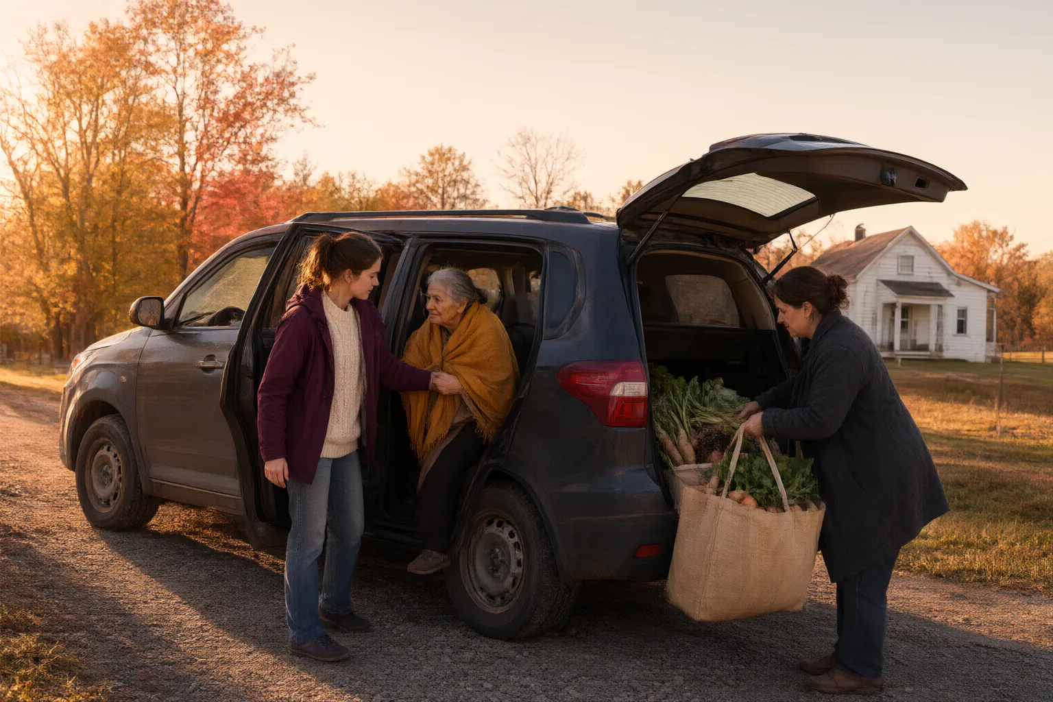 Original editorial hero image for How Congregations Can Reduce Transportation Barriers for Rural Justice Programs